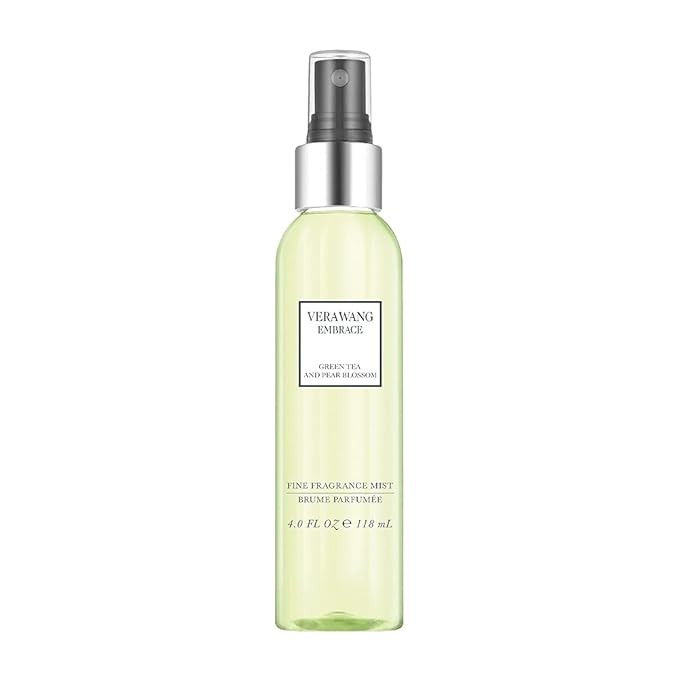 Vera Wang Embrace Body Mist Spray for Women, Green Tea & Pear Blossom, 8 Fluid Oz | Amazon (US)