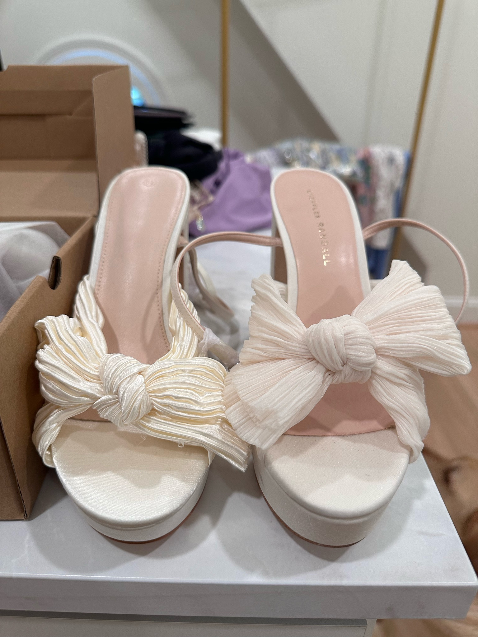 Amazon dupe
Amazon look a like 
Wedding shoes 

Both true to size! Very comfortable 

#LTKwedding #LTKunder100 #LTKshoecrush