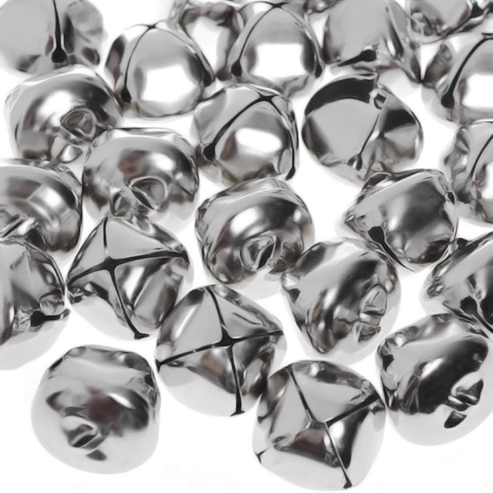 Jtshy Jumbo Silver Jingle Bells,(24 pieces) | Amazon (US)