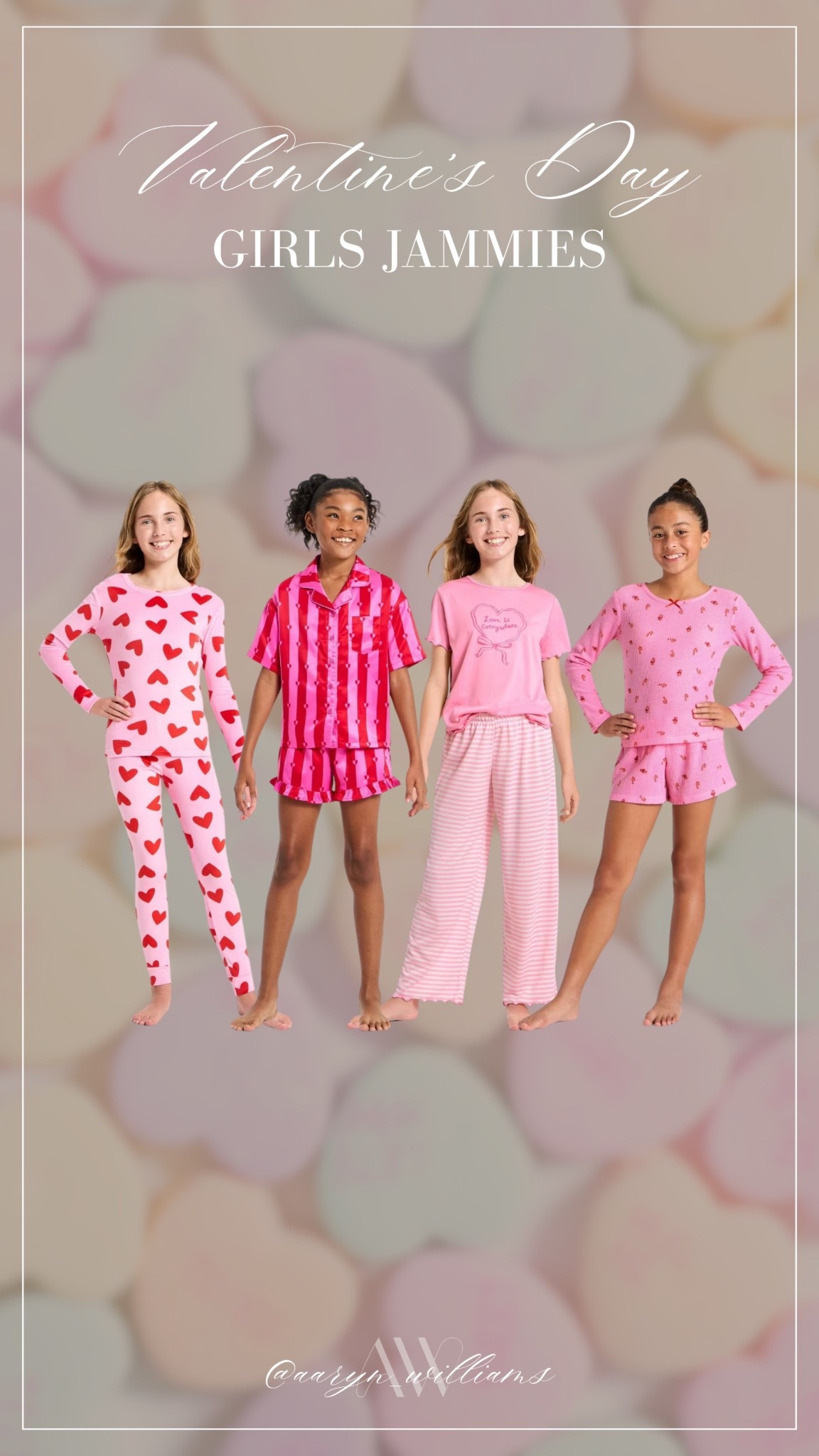 Valentine’s Day jammies for girls that are so cute and comfy 🩷 perfect for all the heart day fun, sleepovers, and cozy nights at home. Soft, festive, and something they’ll actually wear again after February 💌

girls valentines pajamas, kids valentines pajamas, girls pj set, heart pajamas, pink pajamas for girls, kids sleepwear, matching girls pajamas, valentines day outfits for kids, cozy kids pajamas