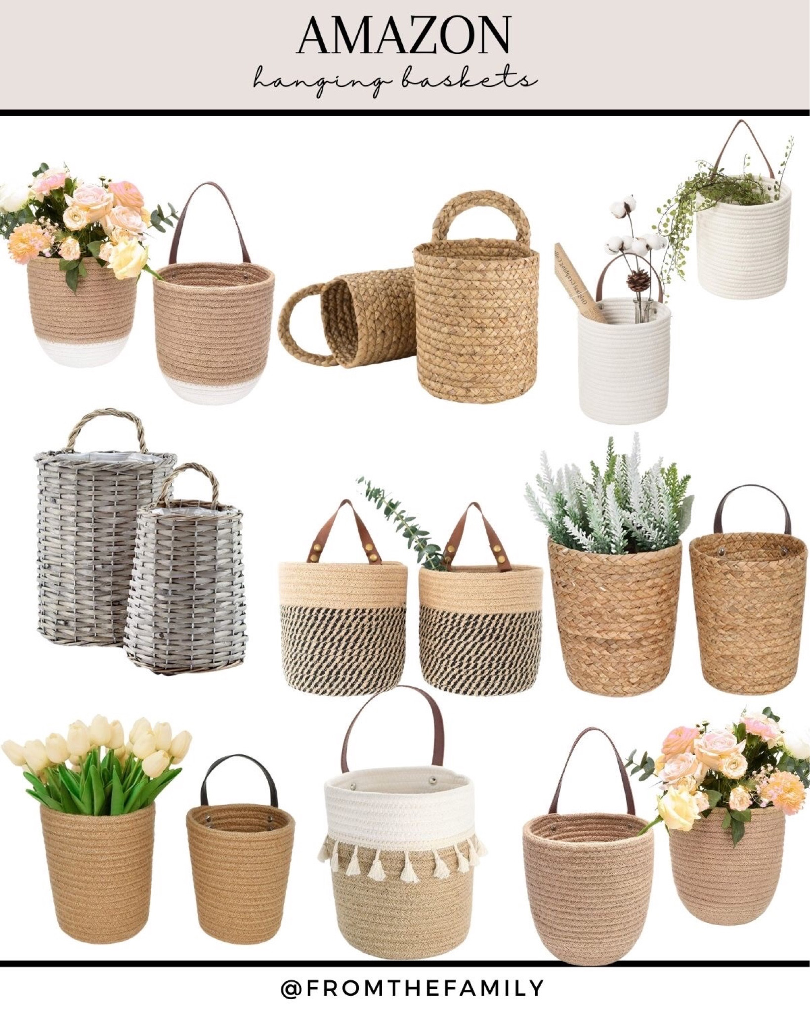 Darling hanging baskets from Amazon. Most come in a 2 pack!
.
.
.
.
#ltkgiftspo #stayhomewithltk #ltkhome #ltkfamily #ltkunder100 #ltkunder50 #ltkstyletip

#amazon #amazonfinds #amazonhome #amazonhaul #amazonfind #amazonprime #prime #amazonmademebuyit, amazon deal, deal of the day, deals, home deals, home find, Amazon gift guide, amazon gifts, amazon gift ideas, found on amazon, amazon made me buy it, amazon haul, 

amazon home decor, amazon home decor finds, amazon home office, amazon home decor living room, amazon home living room, amazon home favorites, amazon home essentials, amazon home bedroom, amazon homedecor, amazon home style