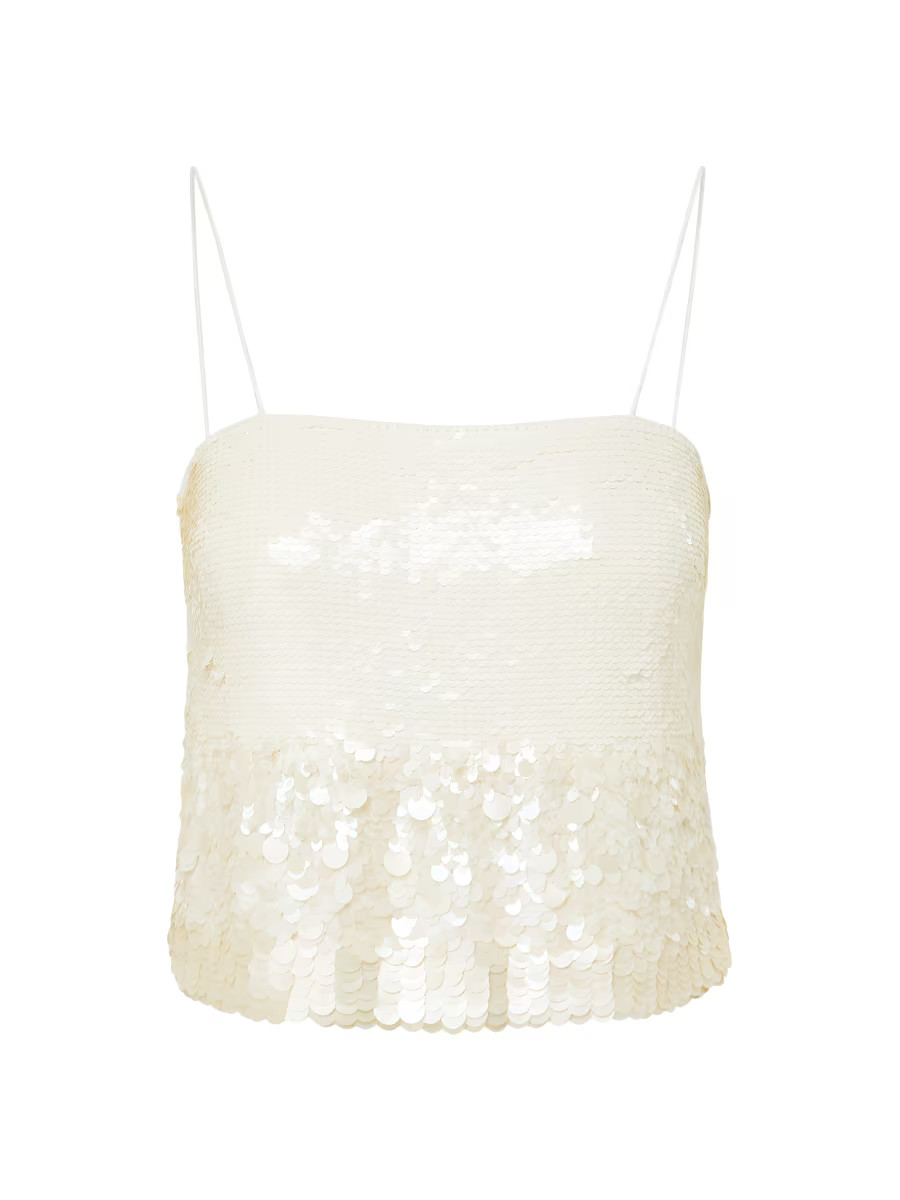 Harmoni Iridescent Sequin Camisole | Saks Fifth Avenue