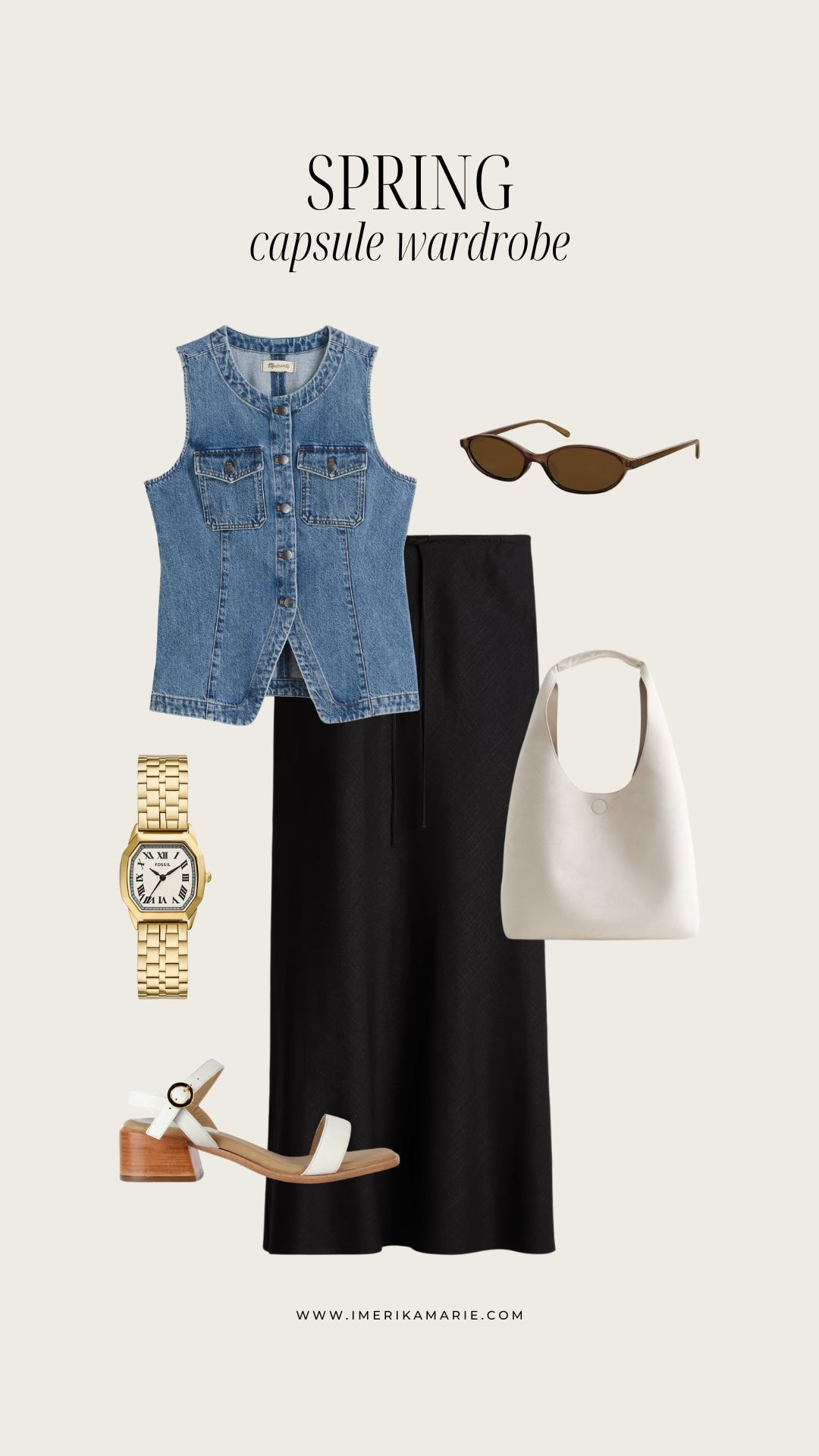 Spring Capsule Wardrobe. Spring outfit. Casual spring outfits. Spring inspo outfits. Spring fits. Spring style 2025. Minimalist wardrobe. Fashion capsule wardrobe. Capsule Wardrobe

#LTKStyleTip #LTKFindsUnder100 #LTKSeasonal