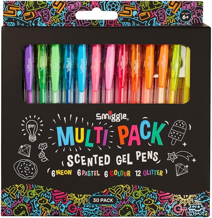 Smiggle Scented Gel Pens x 30 | Amazon (UK)