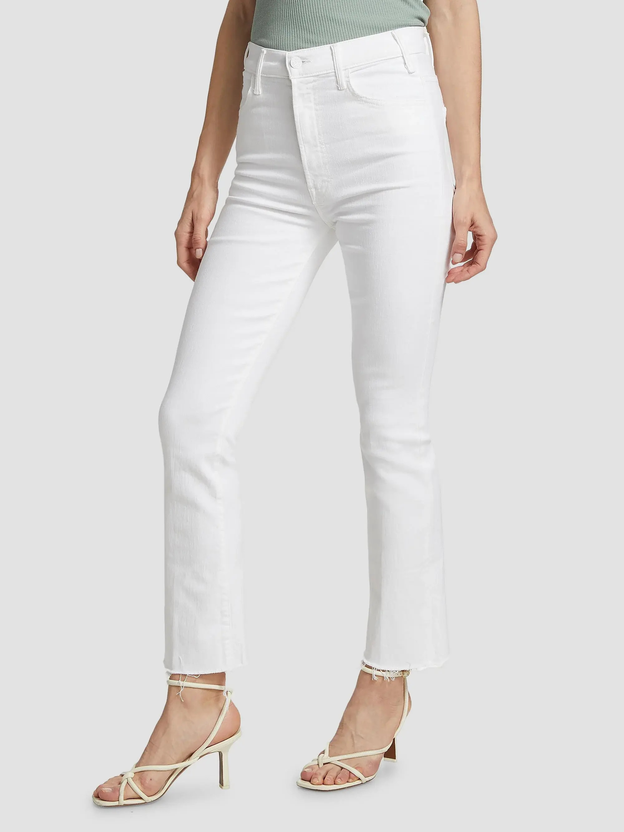 The Hustler Ankle Frayed Jeans | Saks Fifth Avenue