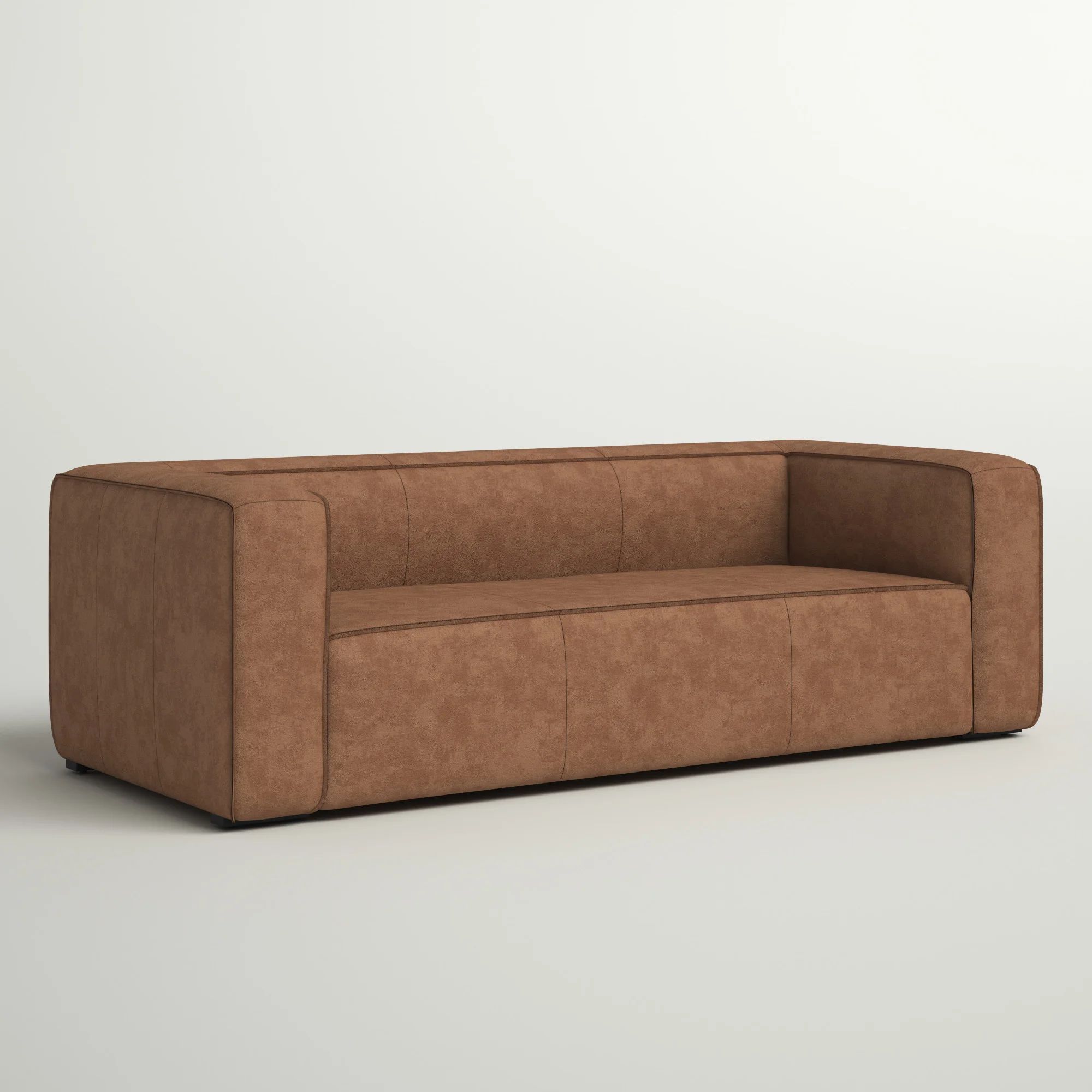 Medora 89.8'' Vegan Leather Sofa | Wayfair North America