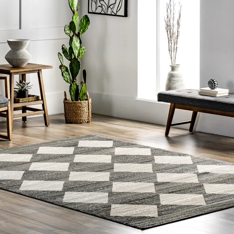 Delucia Gray/Beige Rug | Wayfair North America