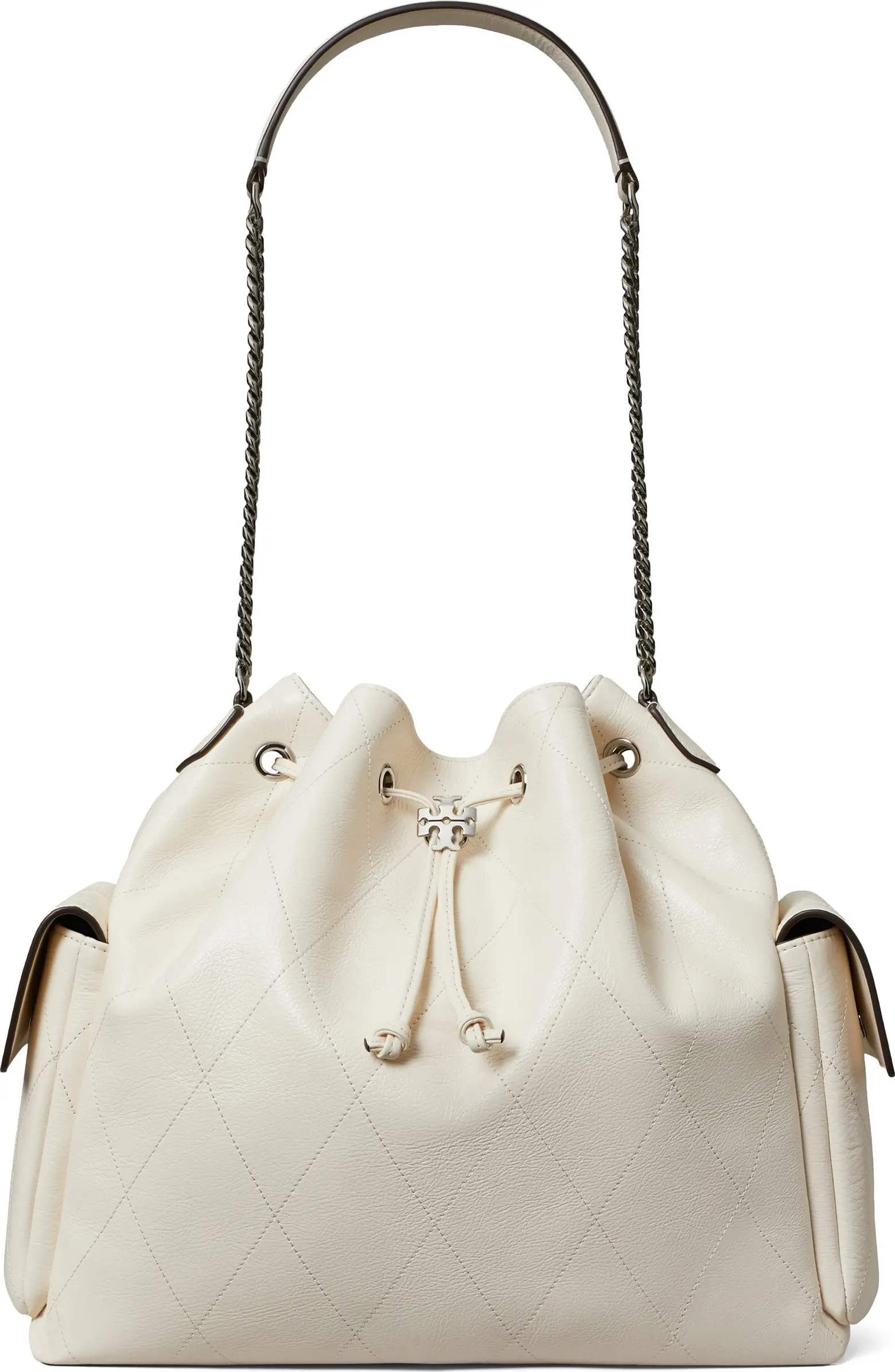 Large Charlie Quilted Leather Drawstring Shoulder Bag | Nordstrom