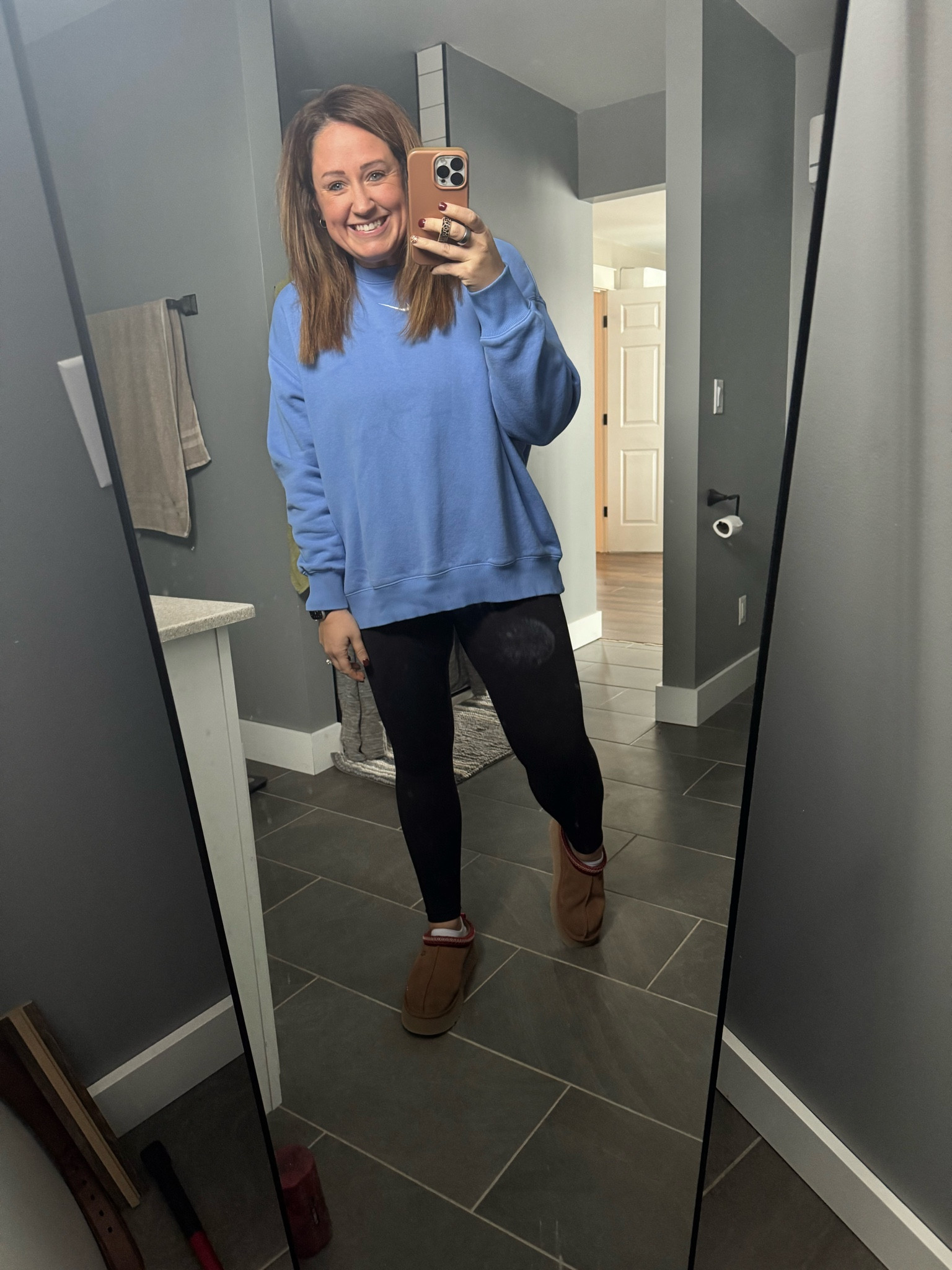 Select colors of my favorite crewneck sweatshirts are on SALE! I have the medium & large. Both fit great. I’m 5’5 size large usually. 

Winter outfits, Nike, athletic wear, gift for her, oversized, comfy, cute 

#LTKActive #LTKMidsize #LTKGiftGuide
