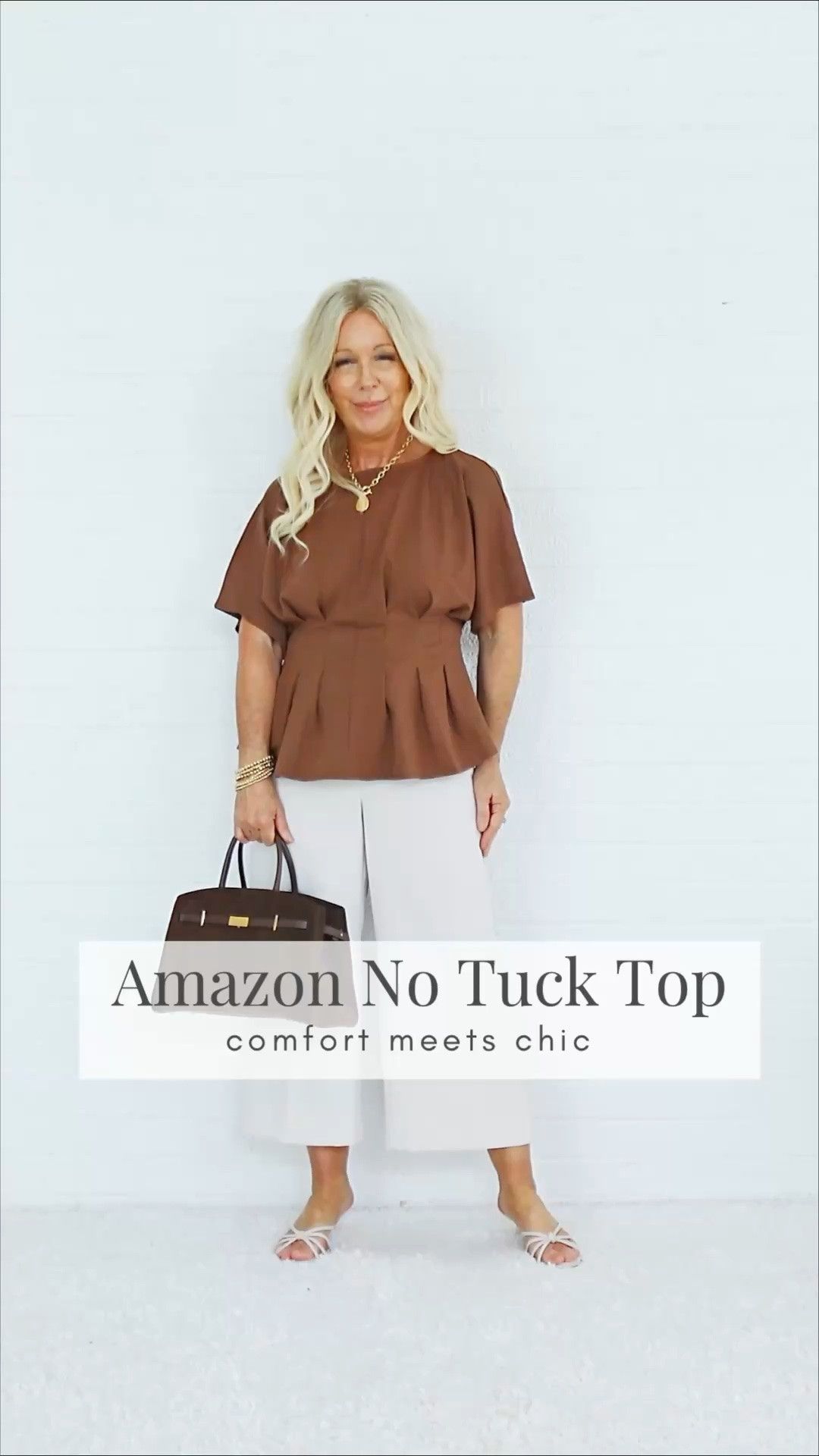 Amazon No Tuck Top:
Comfort Meets Chic

The Vibe? Rich Aunt Chic

I’m a fashion creator with over a million followers and I’ve helped thousands of women feel more confident in both their style AND their wellness.

🌿 Wellness is the foundation. 
🤍 Style is the expression. 

💬Shop here to grab this looks for yourself…before it sells out.

Valarie

#FashionOver50 #summeroutfit #summeroutfits   #StyleOver50 #summerstyle