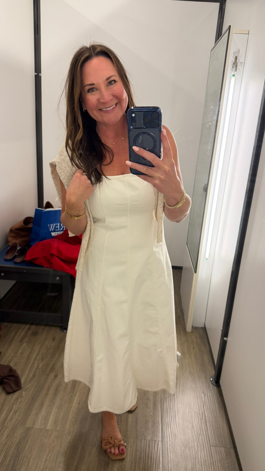 Cutest denim dress. Mother’s Day look

#LTKootd #LTKgrwm #LTKmomlife