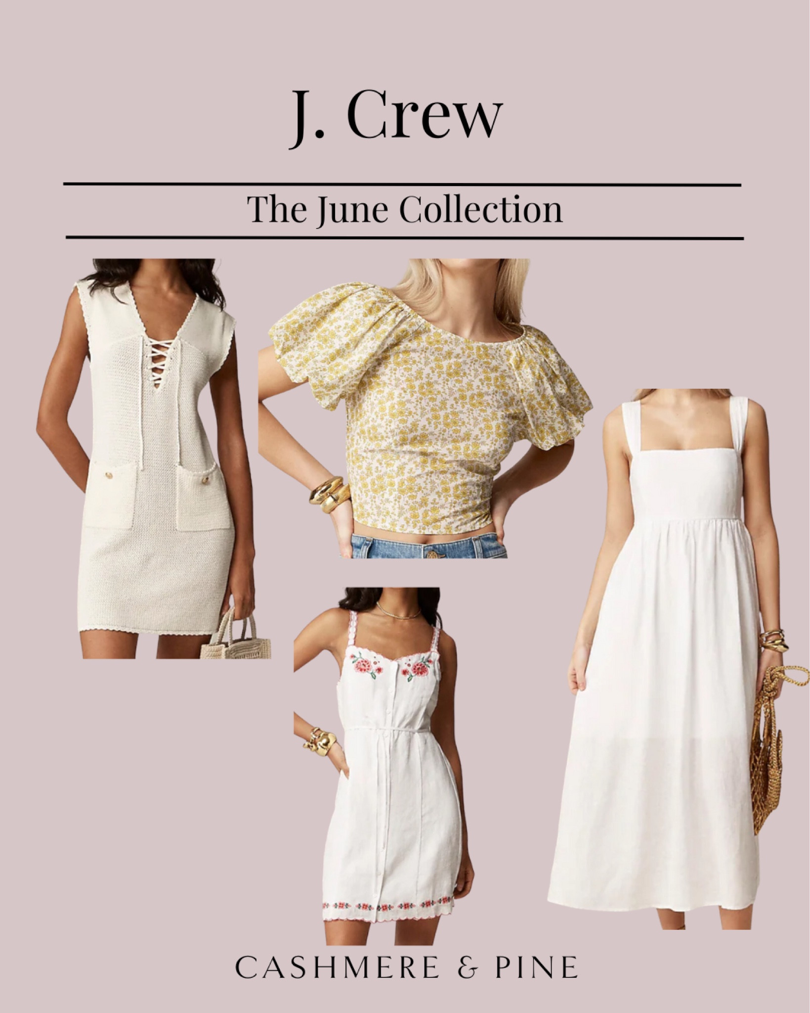 J. Crew The June Collection!!

#LTKbeauty #LTKSeasonal #LTKstyletip