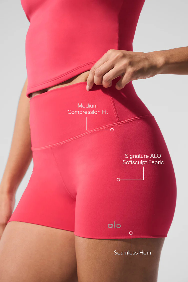 3" Alo Softsculpt High-Waist Precision Short | Alo Yoga (US)