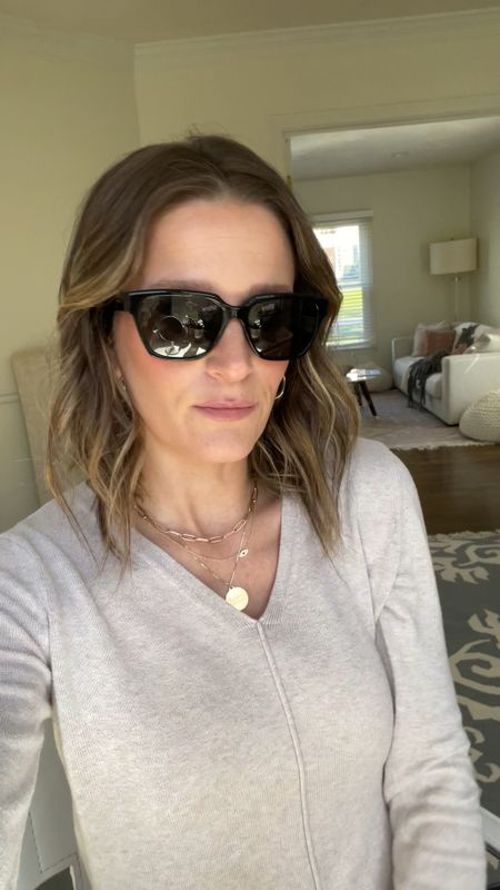 The sunglasses that I wear 90% of the time! These are prescription which is why I’m constantly wearing them, but you can also get with without a prescription.

#LTKVideo #LTKstyletip #LTKSeasonal
