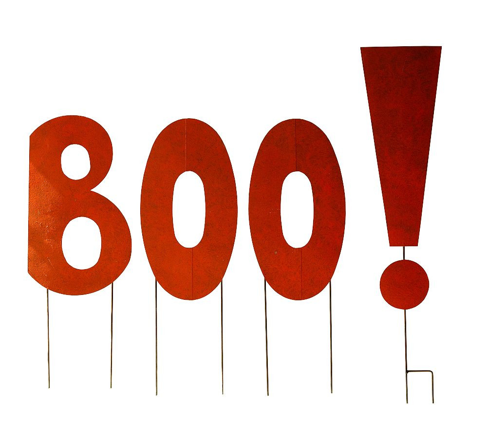 Boo! Outdoor Garden Stake | Pottery Barn (US)