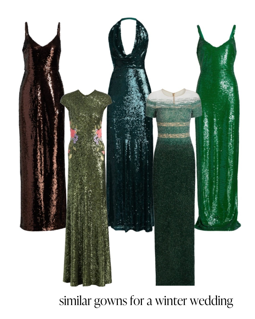 similar gowns for a winter wedding!

#LTKootd #LTKSeasonal #LTKWedding