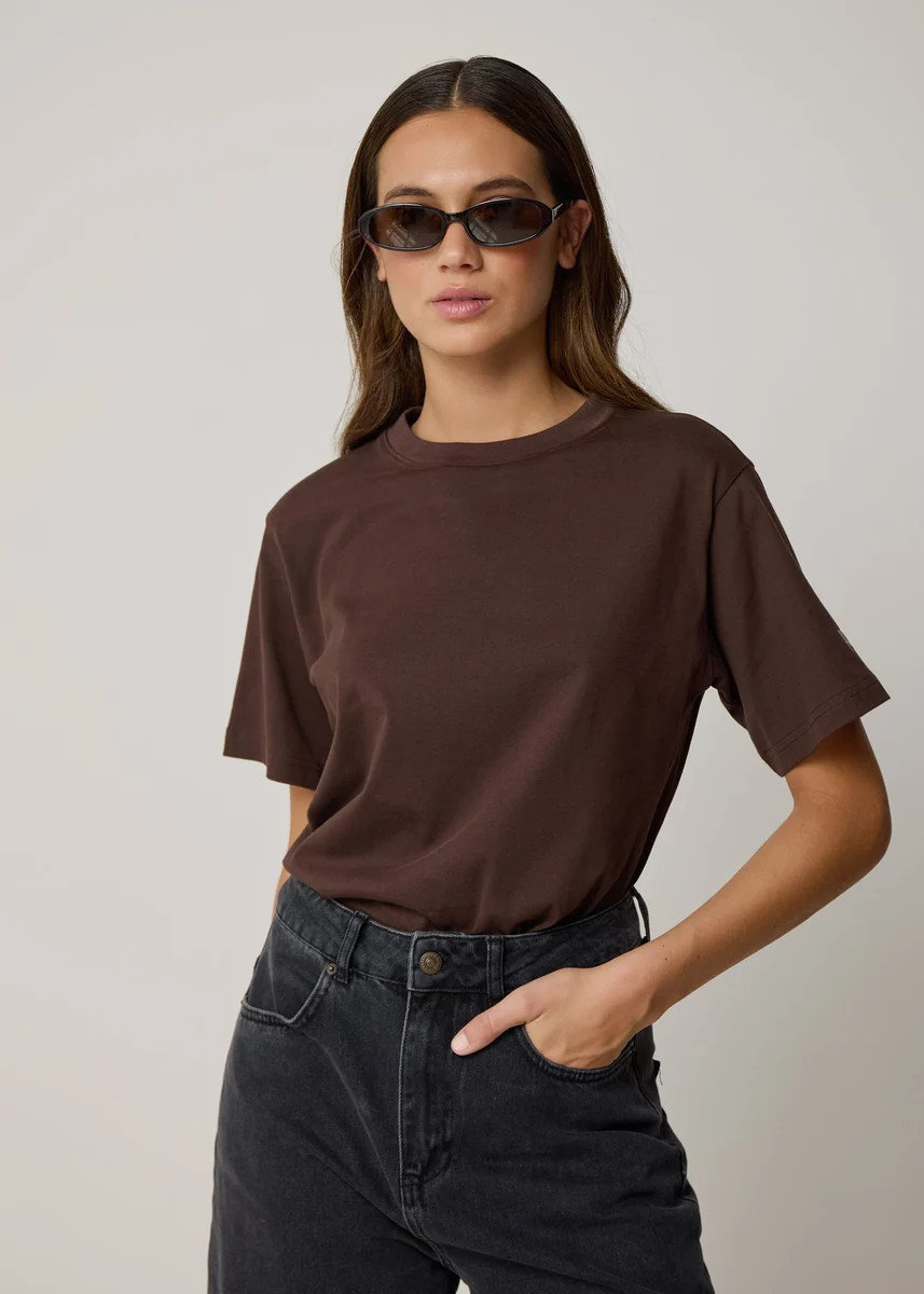 WAT CORE T-SHIRT - BROWN | WAT The Brand