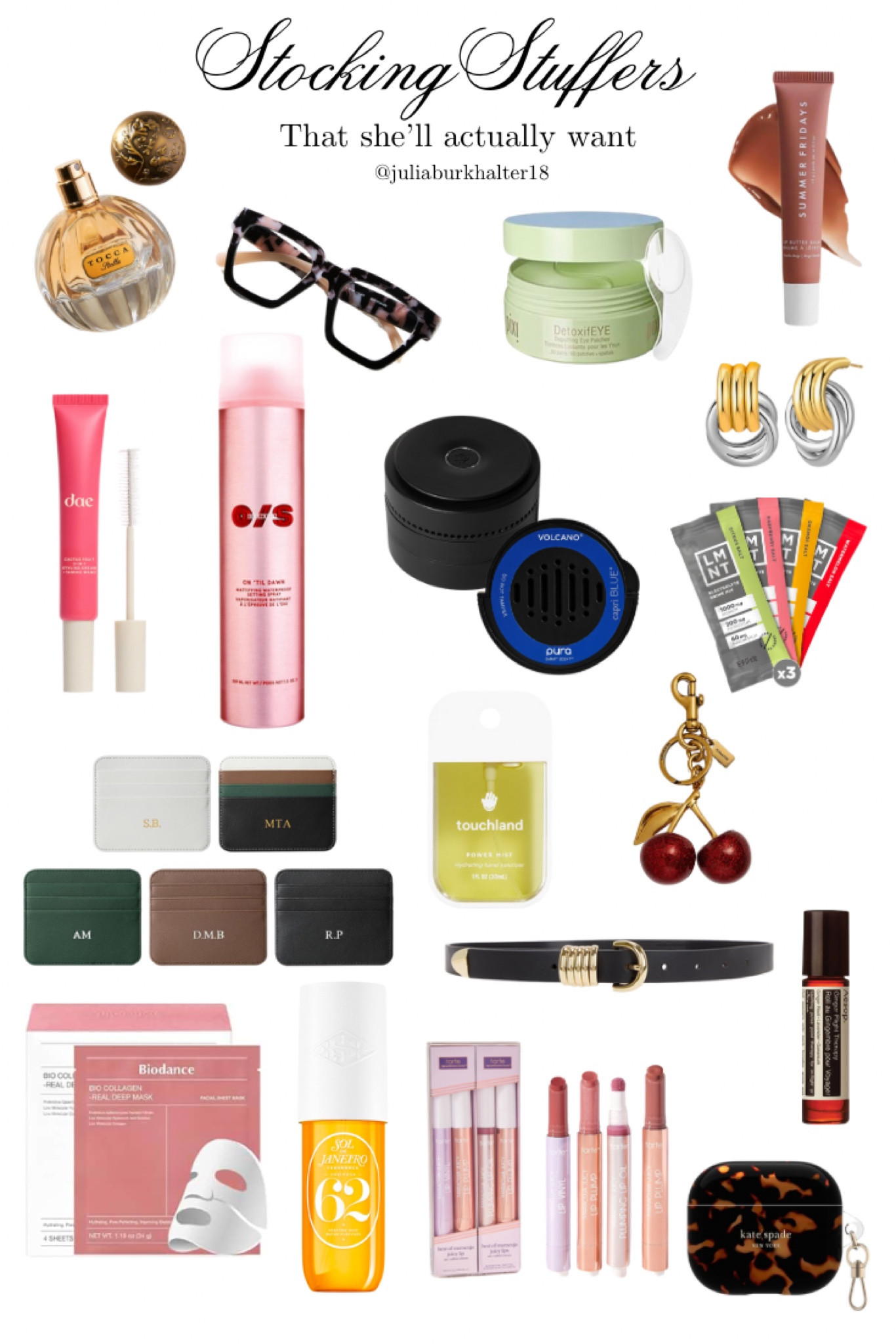 Stocking stuffers that she will actually like!!!!!!  All of these are things are items I’ve asked for! 

Stocking stuffers for her // stocking stuffer ideas // stocking stuffers for wife // stocking stuffers for mom wife stocking stuffers 

#LTKGiftGuide #LTKCyberWeek #LTKHoliday