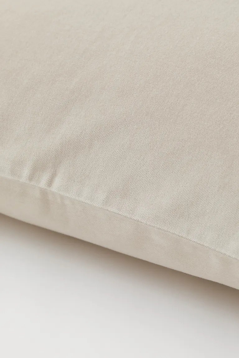 Cotton Velvet Cushion Cover | H&M (US + CA)