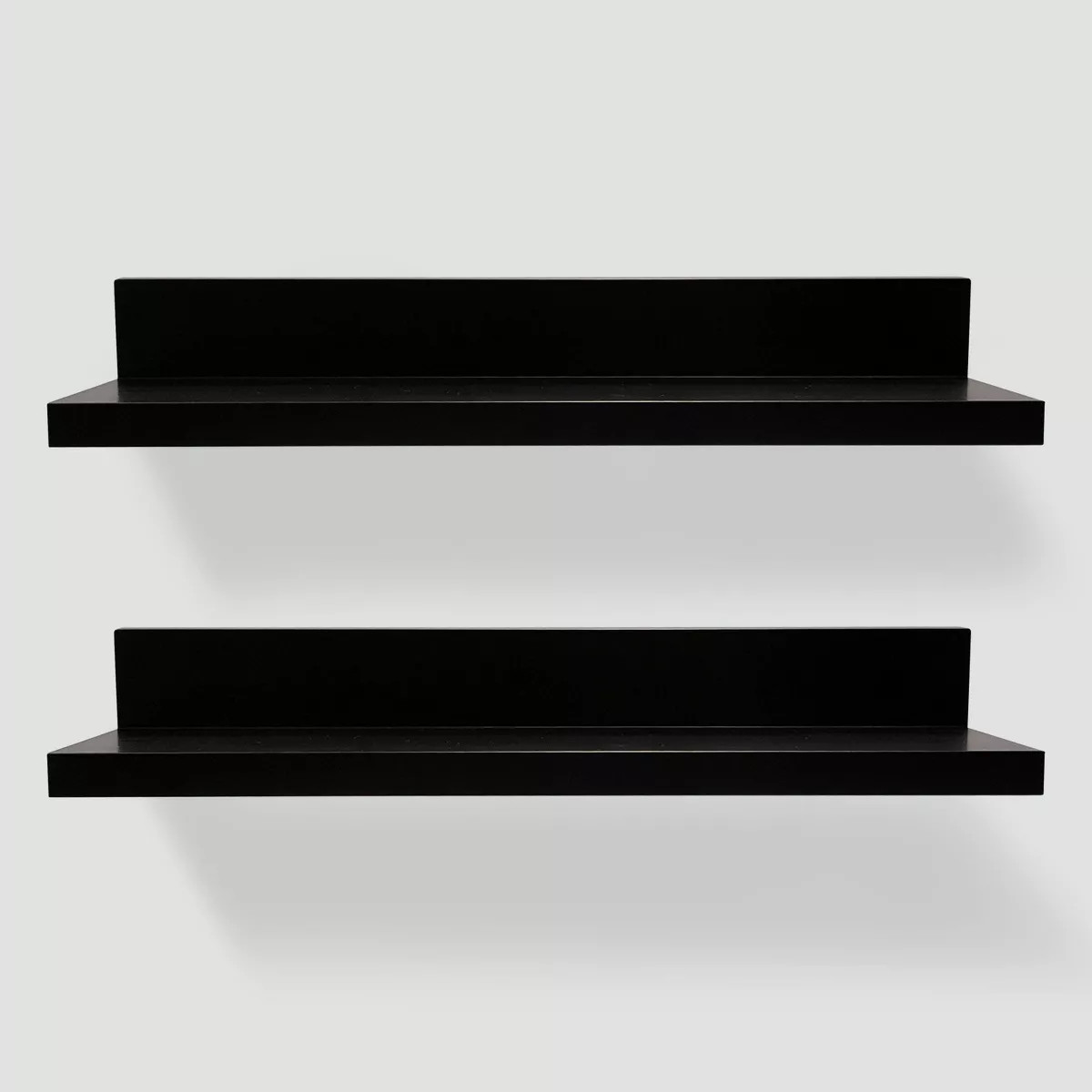 Set of 2 15" Picture Ledge Wall Shelf with Adhesive - Room Essentials™ | Target