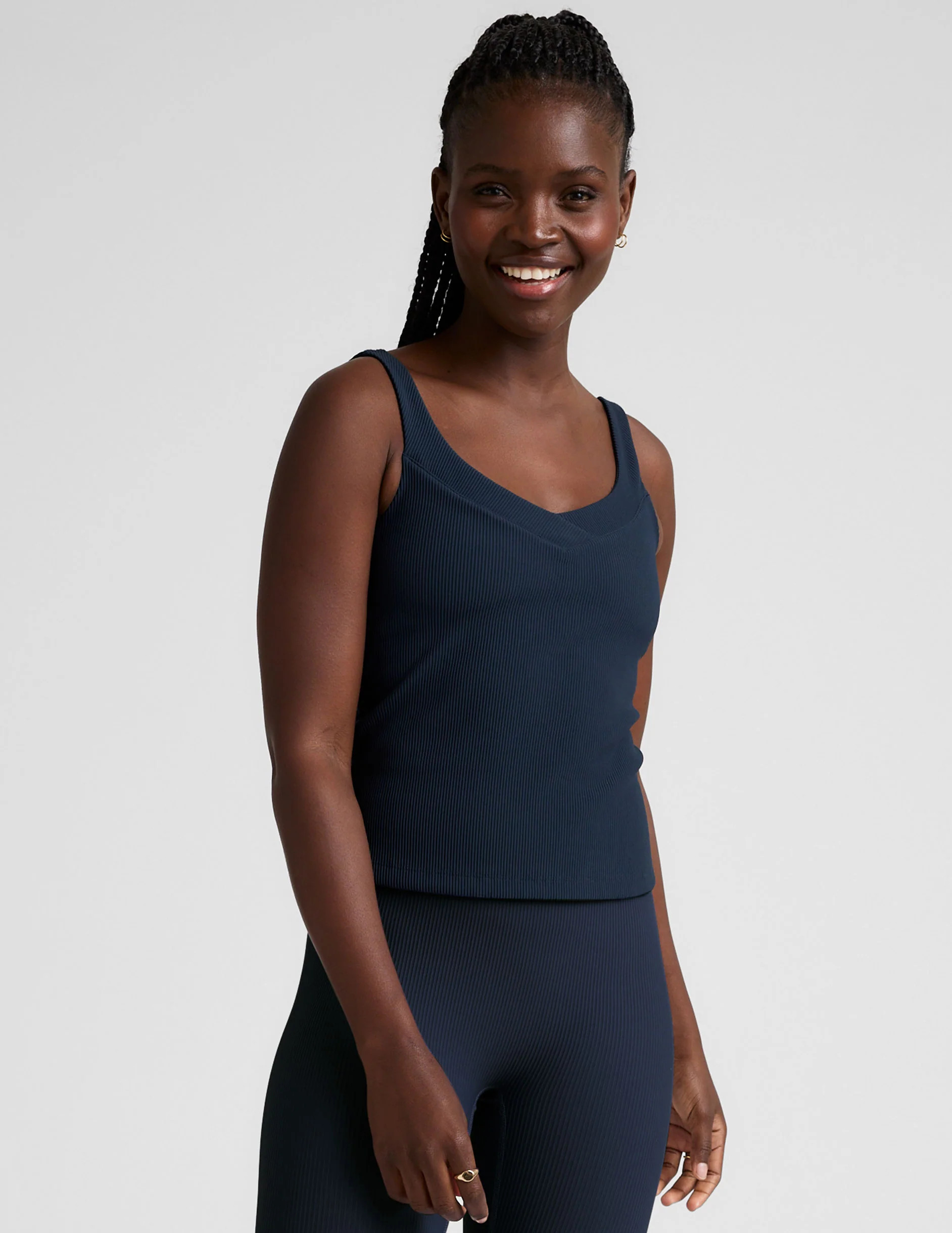 Impulse Ribbed Classic Tank | Beyond Yoga | Beyond Yoga