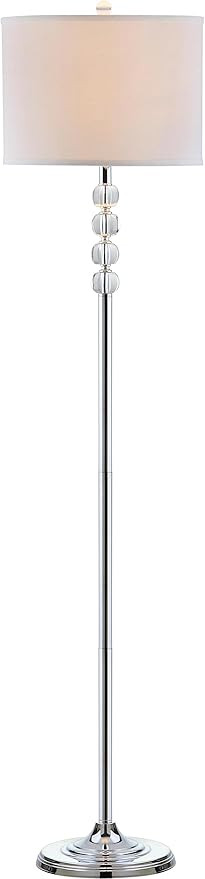 SAFAVIEH Lighting Collection Vendome Clear Crystal/ Chrome 60-inch Living Room Bedroom Home Offic... | Amazon (US)