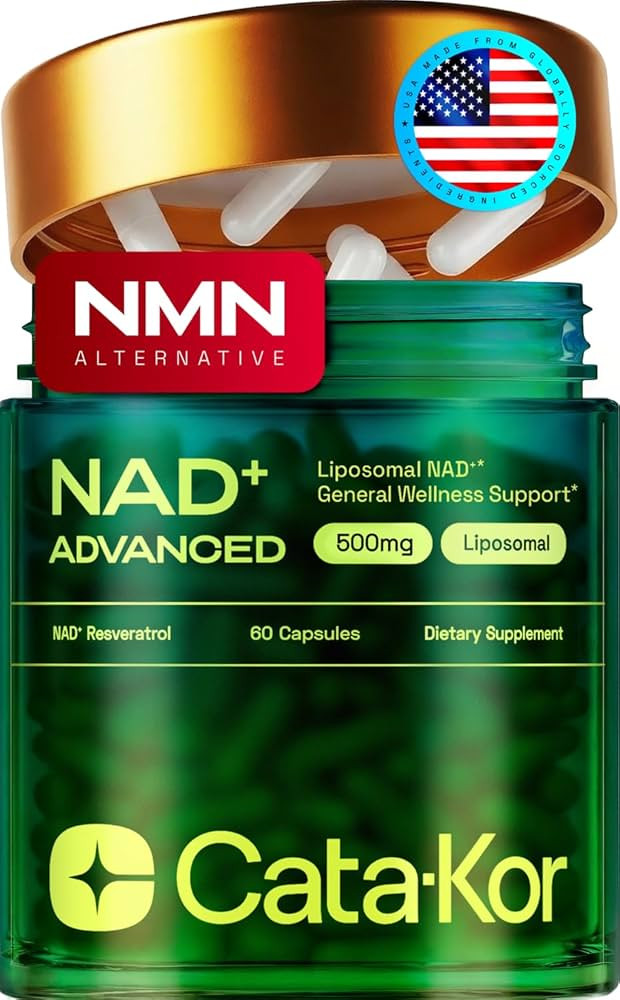 Liposomal NAD Supplement with Resveratrol – NMN Supplement Alternative – Third-Party Tested ... | Amazon (US)