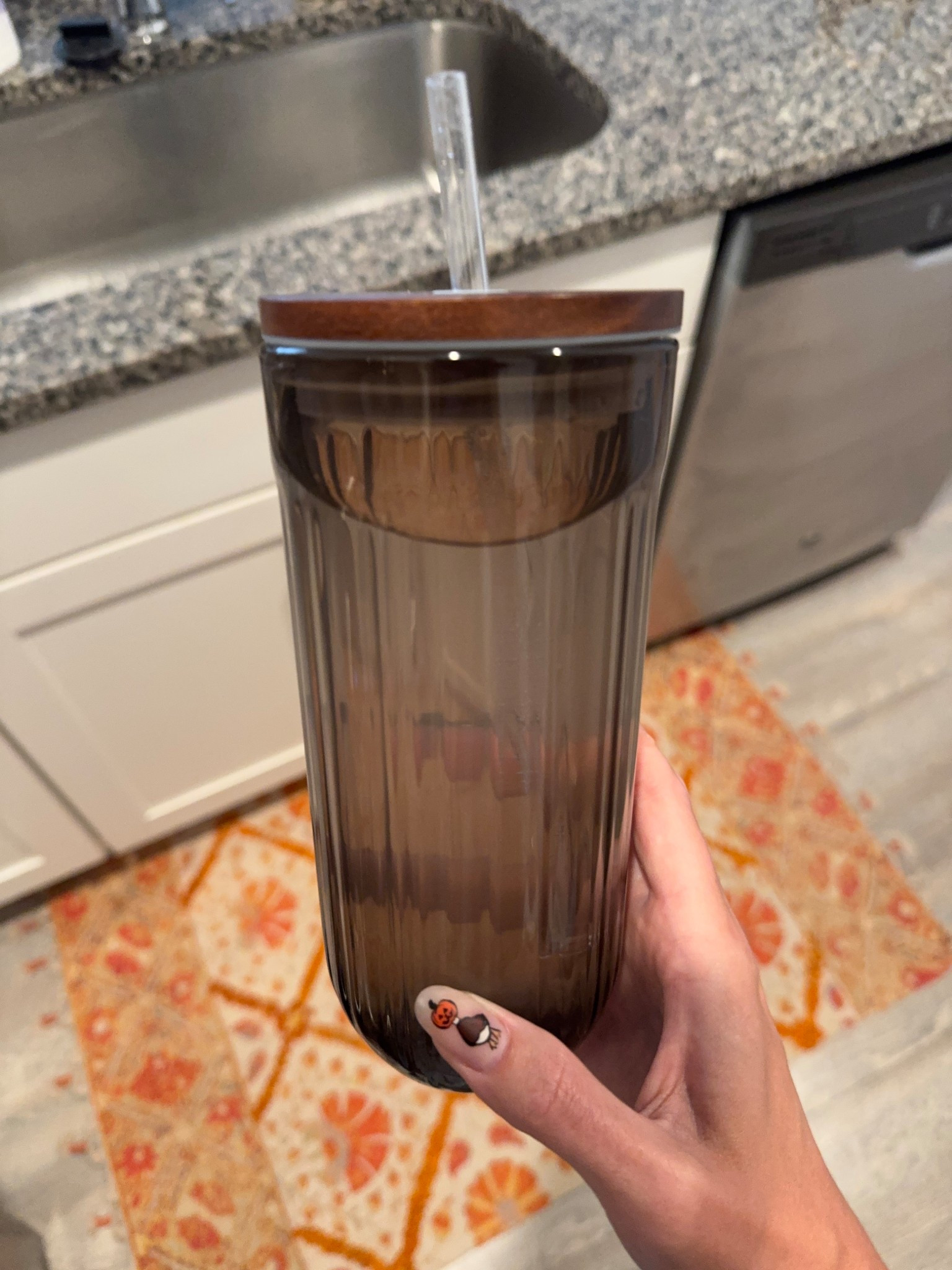 glass cup with lid // hearth and hand // 

#LTKHome