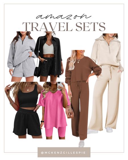 Perfect amazon travel sets! So comfy and cute! Almost every set is under $50!🙌🏼

#LTKtravel #LTKunder50 #LTKstyletip