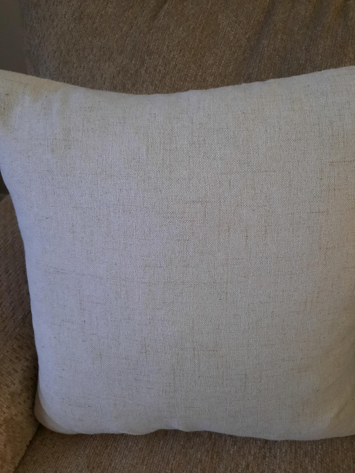 Deconovo Taupe Pillow Covers 16x16 Inch, Throw Cushion Covers, Faux Linen Pillow Case Covers for ... | Amazon (US)