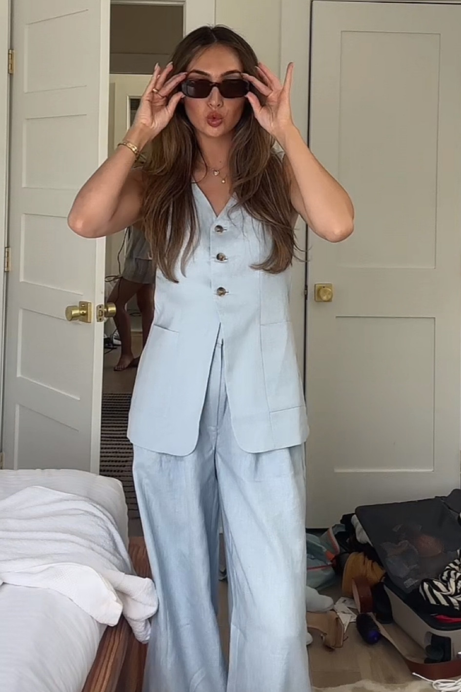 Something blue bachelorette look!