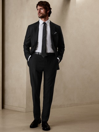 Signature Italian Hopsack Suit Pant | Banana Republic (US)
