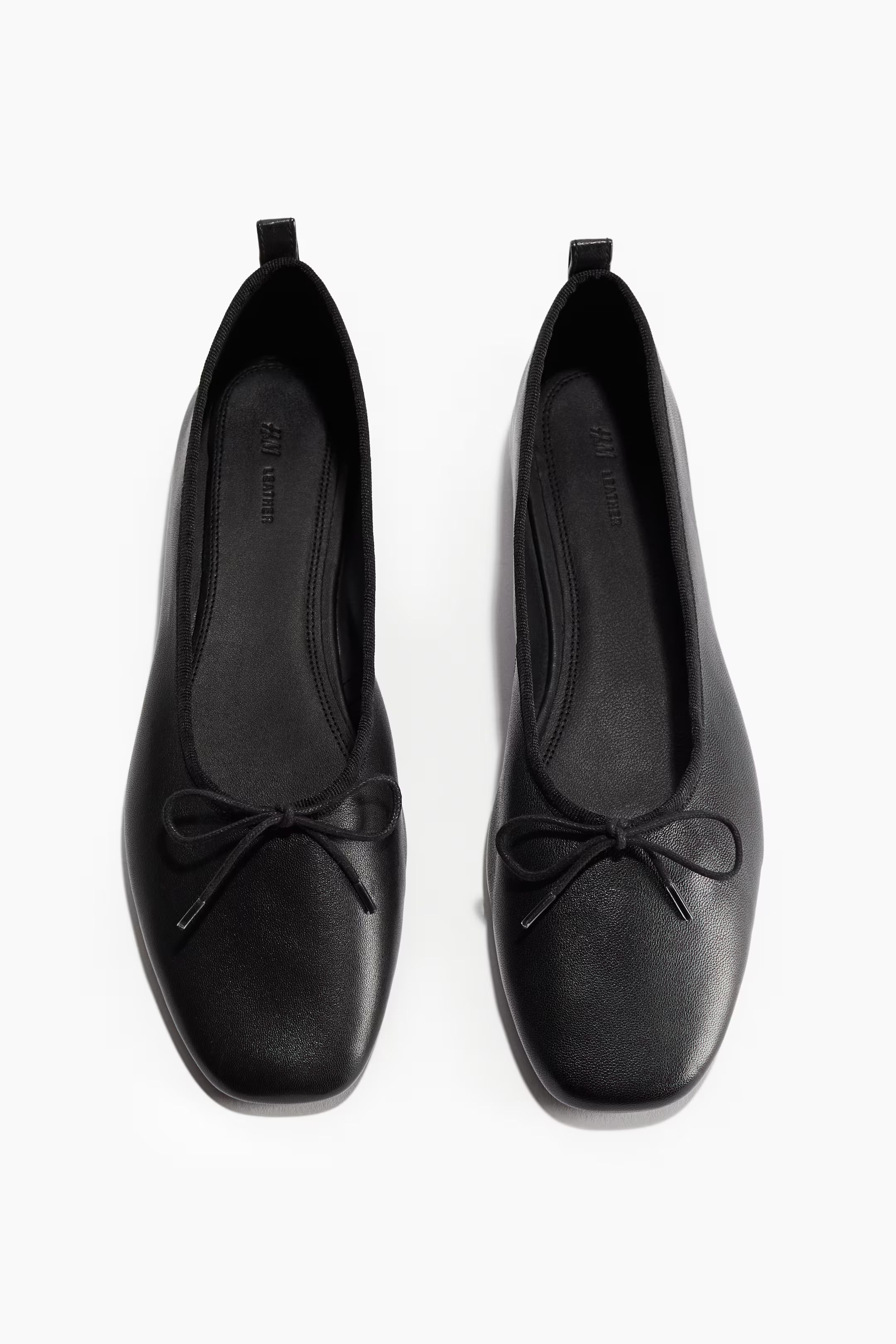 Ballerines en cuir | H&M (FR & IT & ES)