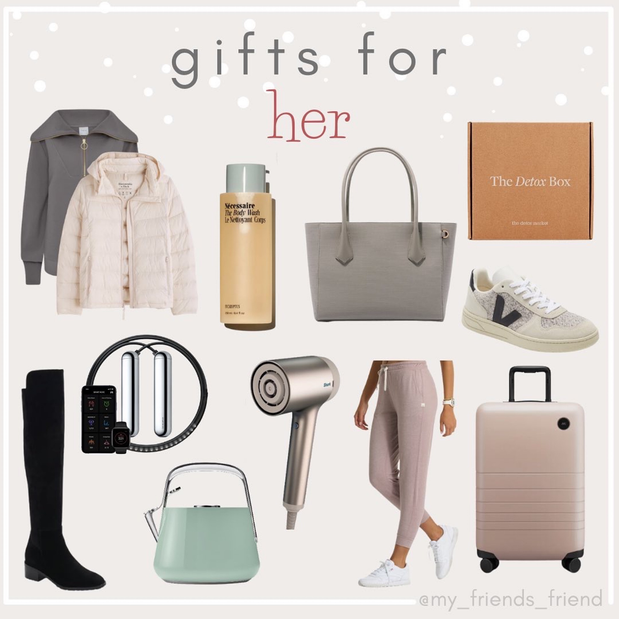 link in IG bio for full list! 80+ ideas all from our friends to yours 👯‍♀️ 
#LTKgifts #LTKgifrsforher

not linked: @thedetoxmarket clean beauty subscription box

#LTKHoliday #LTKstyletip #LTKGiftGuide