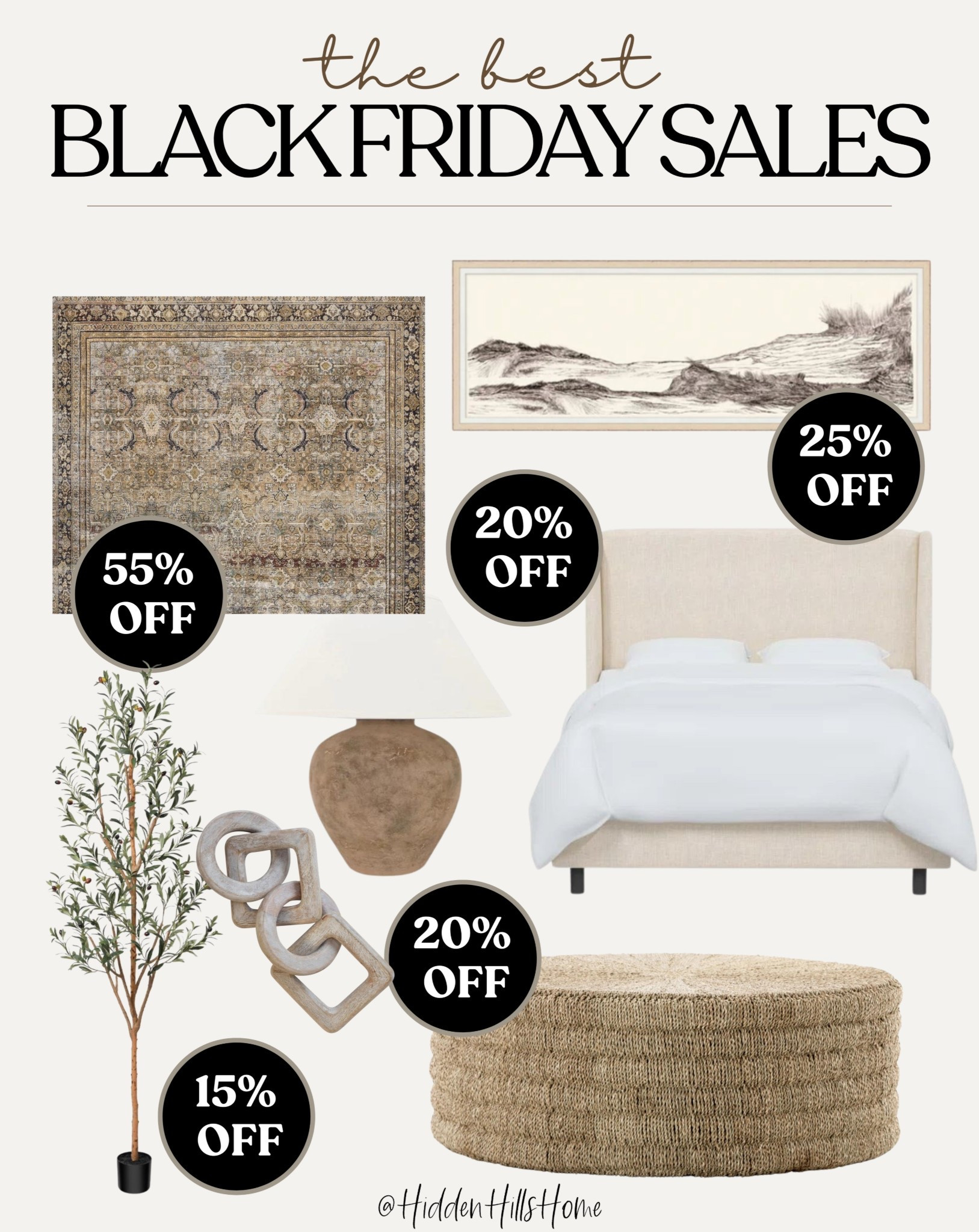 Black Friday sale favorites! Home decor on sale, Tilly bed on sale, coffee table on sale, olive tree 

#LTKHome #LTKCyberWeek #LTKSaleAlert