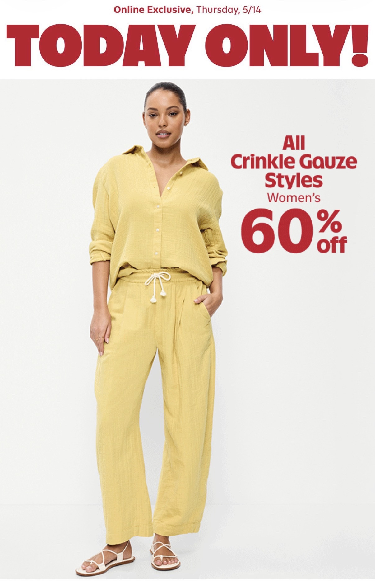 Deal of the day: 60% off women’s vacation sets at Old Navy and these sets are PERFECT for summer trips, airport looks, beach days, and running around looking cute and comfy.

Shop all my favorite vacation sets on my LTK.

#ShoppingWithPriiincesss #OldNavy #VacationSets #SummerStyle #LTKDeals #LTKFashion #AffordableFashion #VacationLooks #MatchingSets #OutfitInspo #StyleFinds #ClosetRefresh #SummerVibes #AtlantaMom #Atlantamom #Atlantabloggers #Atlantablogger #AtlantaCreator #Atlantacontentcreators #Atlantacontentcreator

#LTKSaleAlert #LTKTravel #LTKSwim