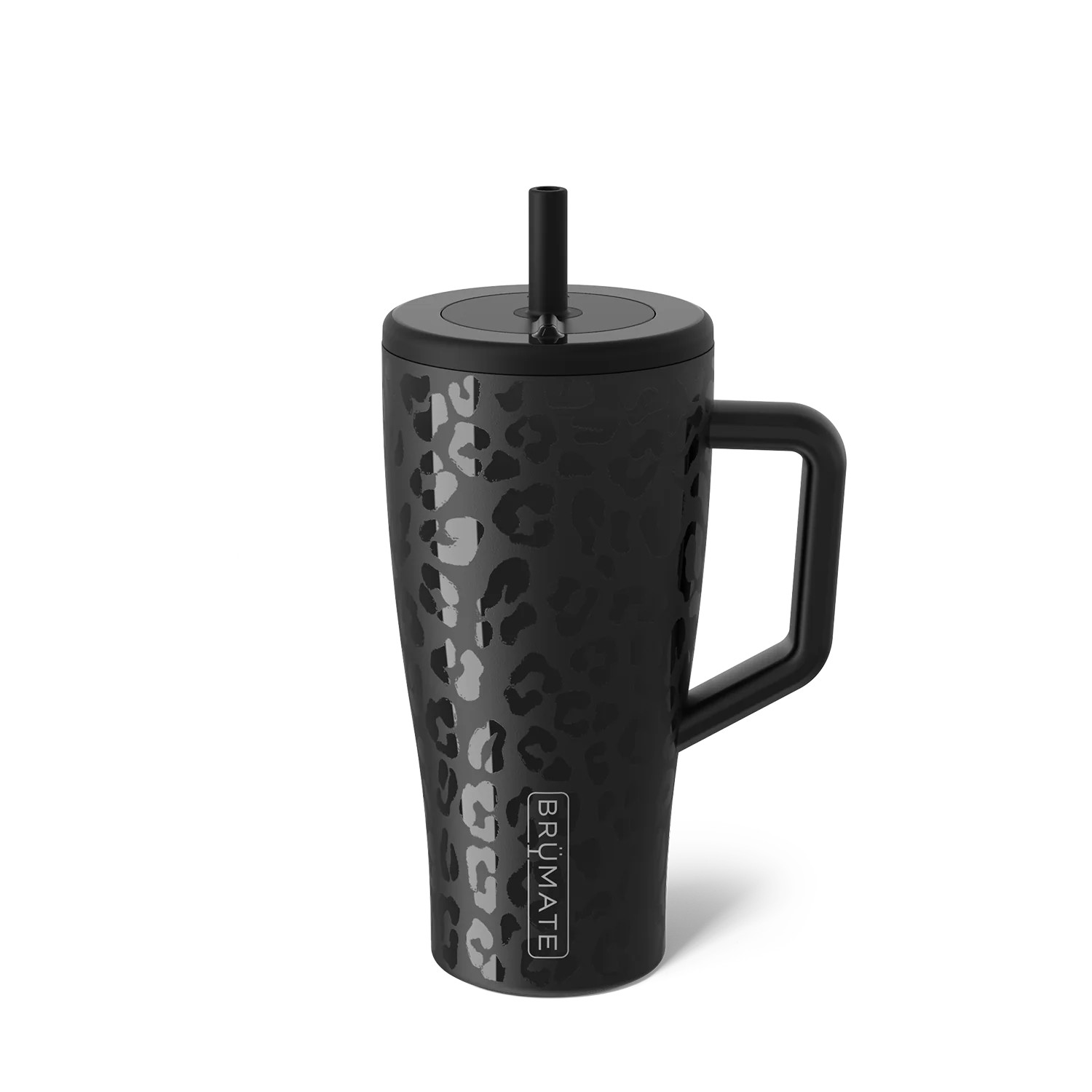 Era 30oz - Onyx Leopard - 30 oz Straw Tumbler | BrüMate | Brumate