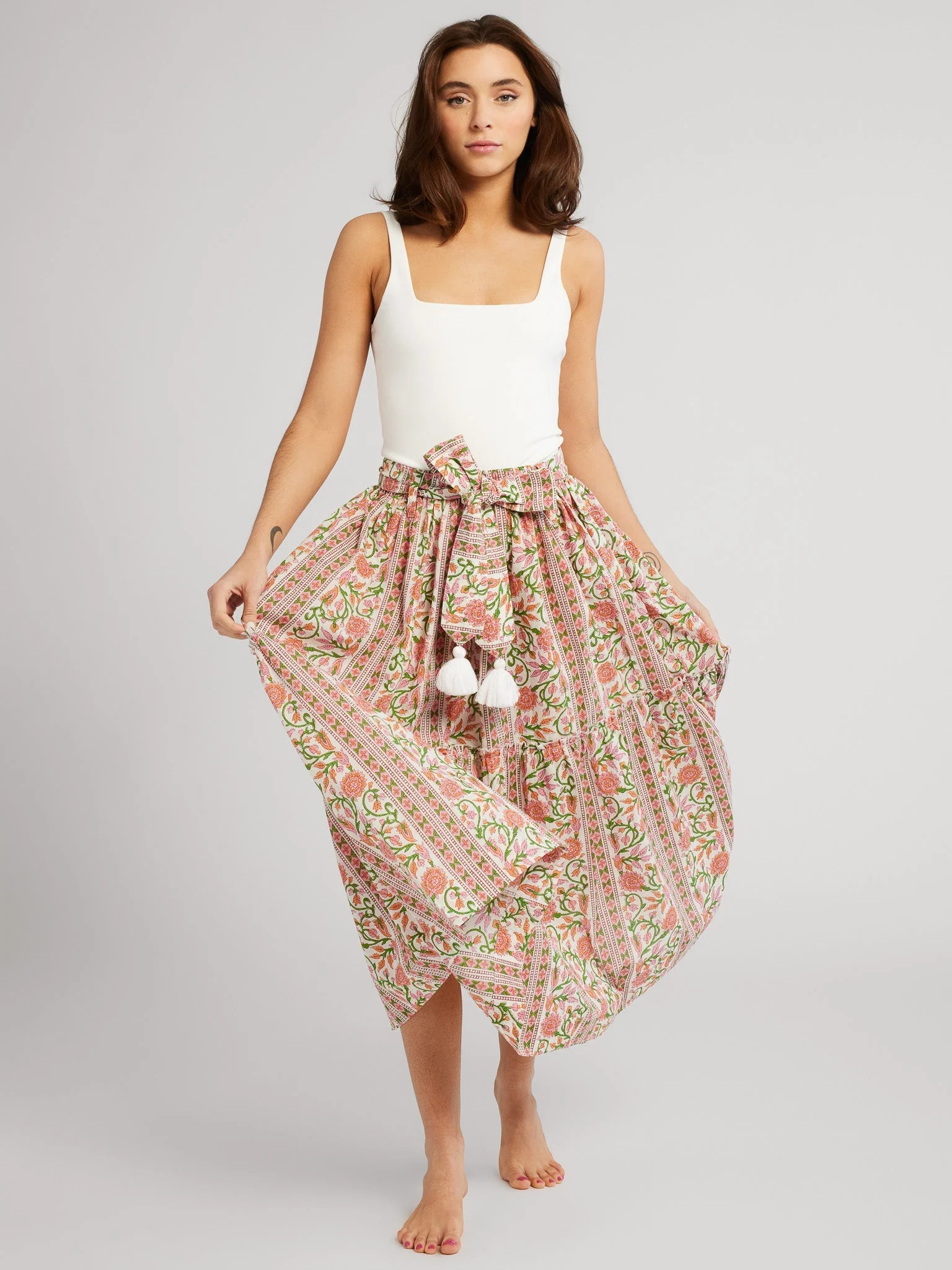 Shop Mille - Françoise Skirt in Avignon Floral | Mille