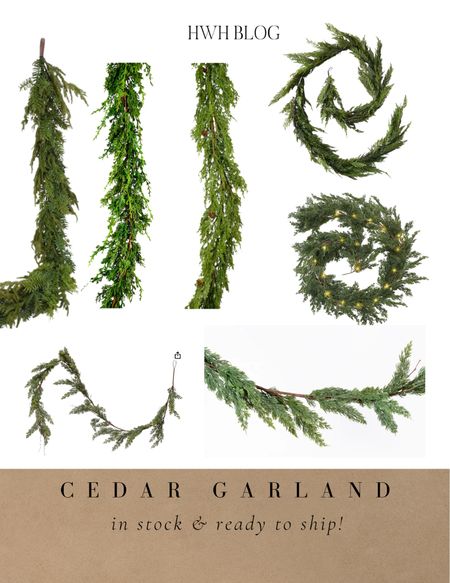 In stock garland! Real Touch Cedar garland. Faux cedar garland. Juniper garland. Faux Pine garland. Jasmine garland. McGee and Co christmas decor. Amazon christmas decor. Realistic garland

Grab them before they sell out!


#LTKSeasonal #LTKhome #LTKHoliday