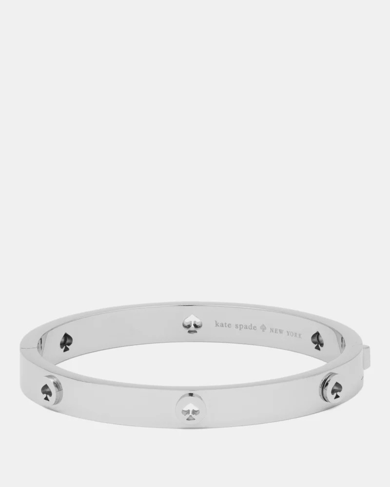 Spot The Spade Studded Hinged Bangle | Kate Spade Outlet