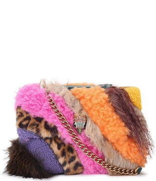 Large Kensington Faux Fur Shoulder Bag | Dillard's