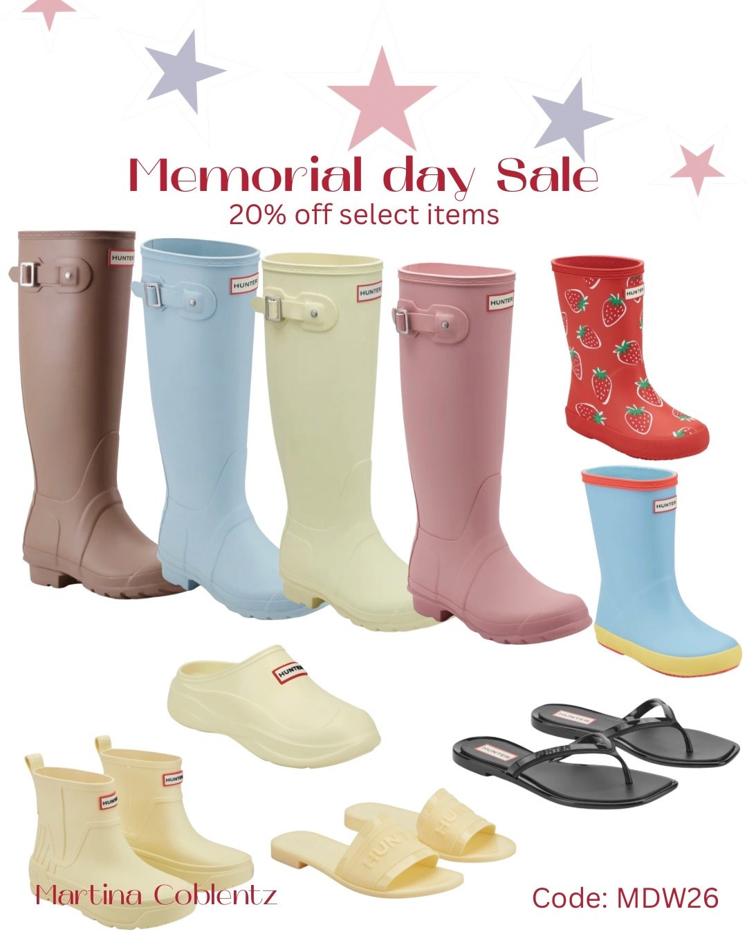 Select Hunter boots on sale! 
These are worth every penny. I absolutely love mine 


•gardening •hunter boots •sale •Memorial Day sales •for her •Mother's Day •boots

#LTKselfcare #LTKSeasonal #LTKdayinmylife