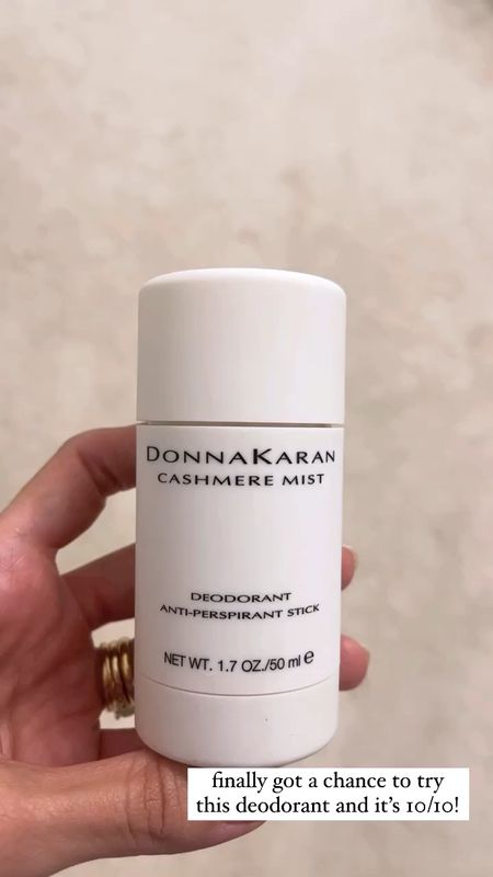 Love this Donna Karan deodorant! 10/10
The scent is so good! 

#LTKSeasonal #LTKover40 #LTKbeauty
