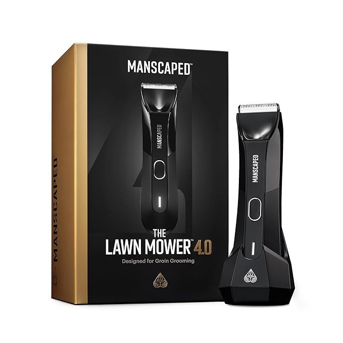 MANSCAPED® The Lawn Mower® 4.0, Electric Groin Hair Trimmer, Replaceable SkinSafe™ Ceramic Bl... | Amazon (US)