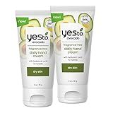 Yes To Avocado Fragrance Free Daily Hand Cream 3 Oz, 2 Pack + Dry Skin + Hydrate and Nourish Skin +  | Amazon (US)