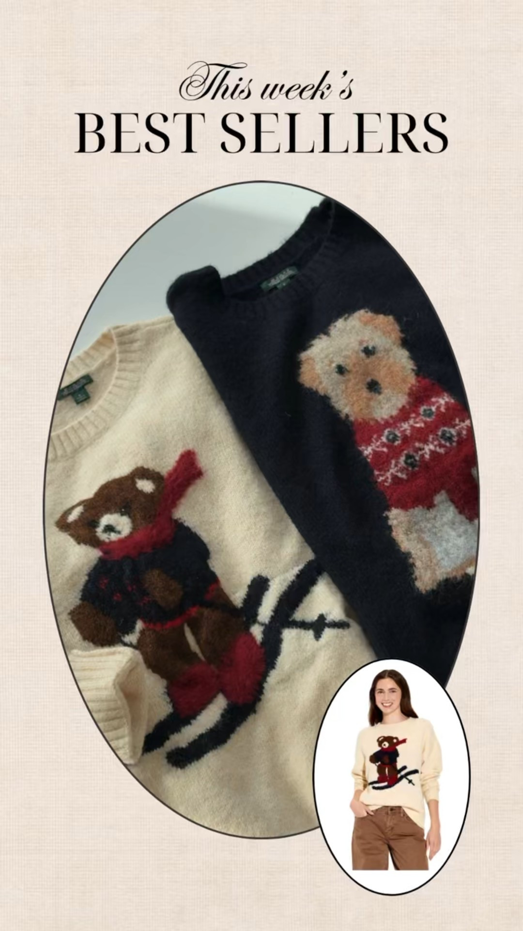 I’m not surprised these were a weekly best seller!! Cutest bear and dog sweaters for only $35!! I sized up to a small for an oversized fit. ❤️✨

#targetfinds #christmassweater #holidayfinds #targetfashion #targetsweater #targetclothes



#LTKHoliday #LTKootd #LTKSeasonal