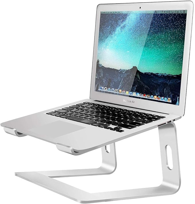 Soundance Laptop Stand, Aluminum Computer Riser, Ergonomic Laptops Elevator for Desk, Metal Holde... | Amazon (US)