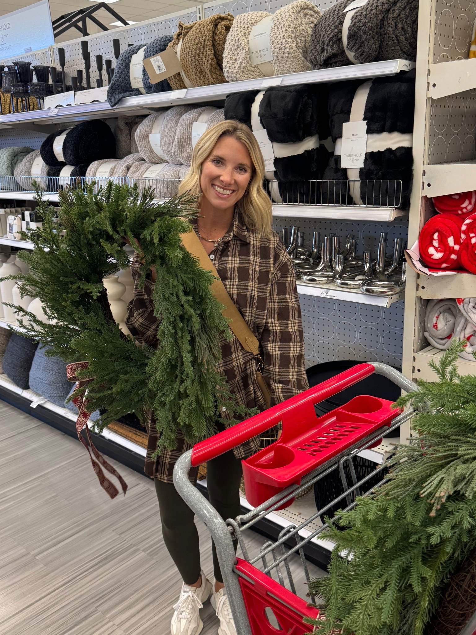 Scored the BEST Christmas Wreath 🌲

First year ever buying Christmas this early!! Got to get it before it sells out! 

#LTKSeasonal #LTKHome #LTKHoliday