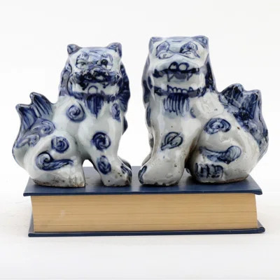 Foo Dogs (Pair) Figurine | Perigold