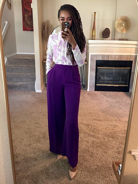 Workwear in color… I love how these two pieces turned out. I’m not really into purple but I had to make an exception for this look. 
My look is on sale right now for up to 40% off everything online. 

@express #expressstyleeditor #expresspartner #expressyou #workwear #workwearstyle #workwearincolor 

#LTKsalealert #LTKunder100 #LTKworkwear